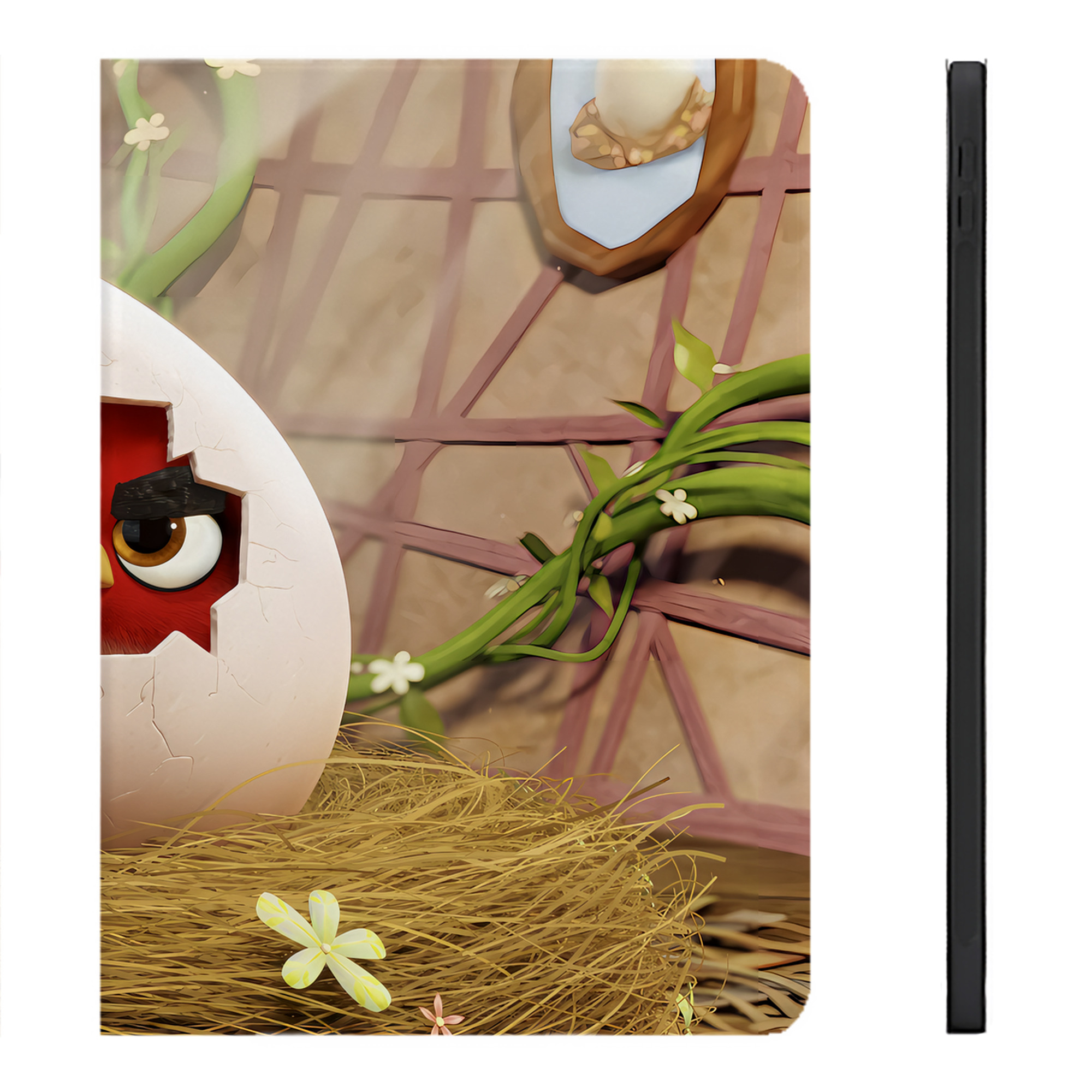 （画像用） Angry Birds アングリーバード IPadケース ペンホルダー付き ブックスタイルデザイン